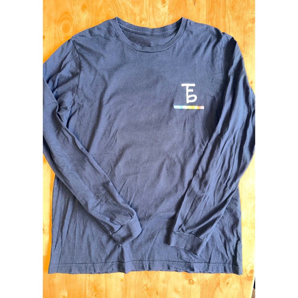 The Front Bottoms Find the Feeling Graphic Long Sleeve Tee Black‎ Mens XL